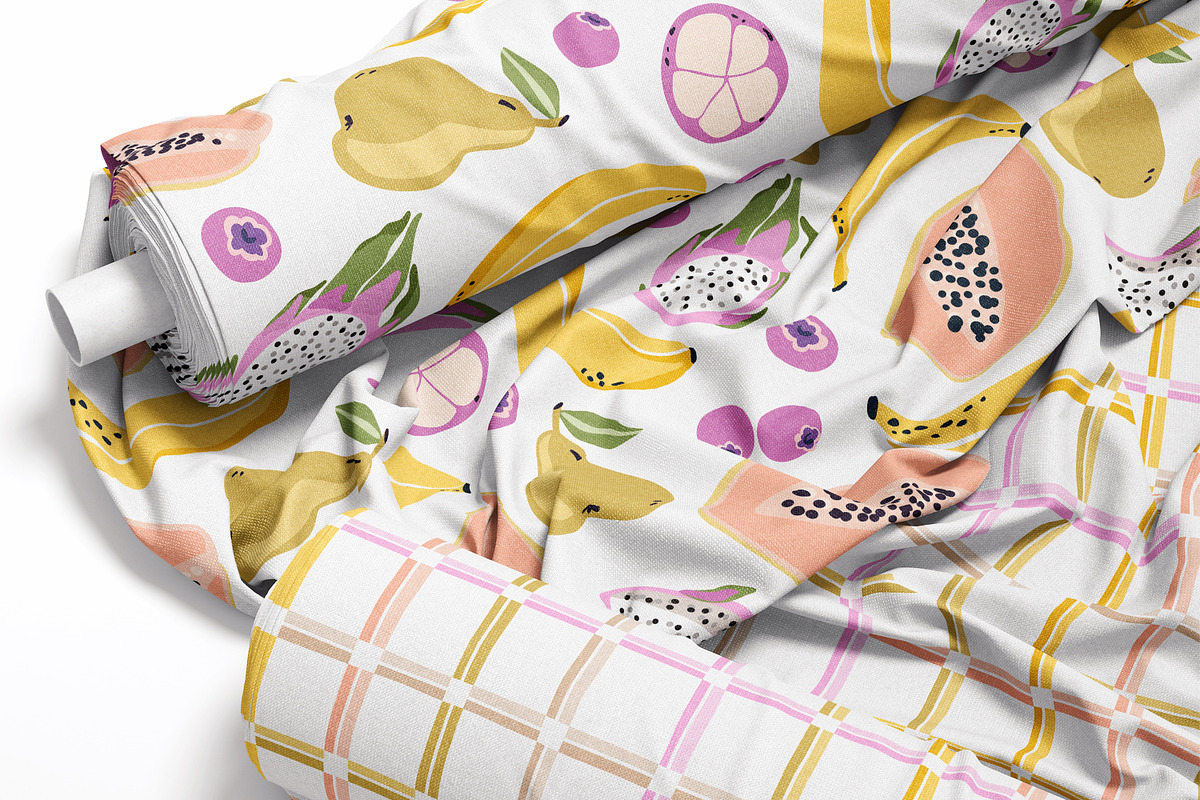 Tutti Frutti, a Pattern Graphic by PROTEA Watercolor Studio (Photo 3 of 7)