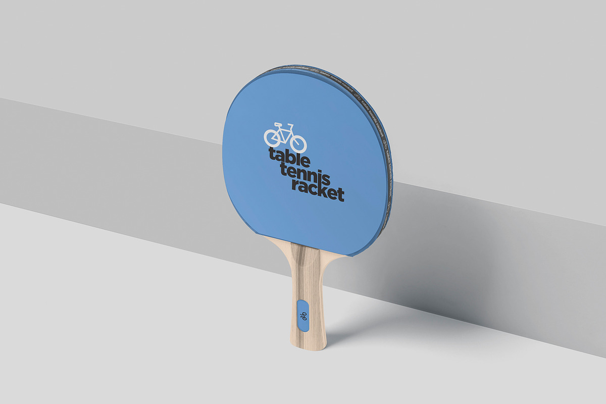 Table Tennis Racket Mockups, a Product Mockup by GfxFoundry