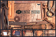 15 Vintage Mockups, a Mockup by PaperBat (Thumbnail 1 of 6)