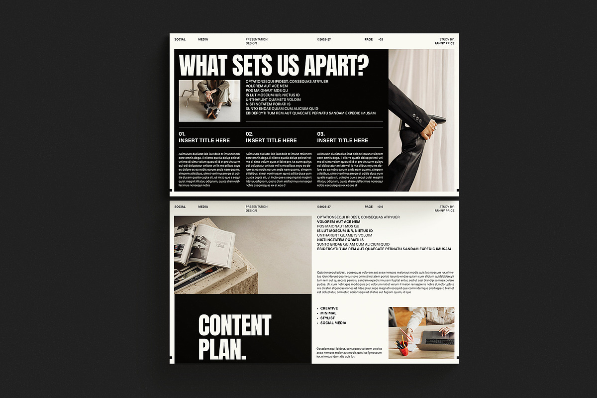 Social Media Strategy Presentation, a Presentation Template by ArtisanaAura (Photo 5 of 12)