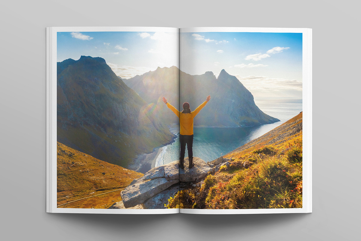 Photo Book Layout Design Template, a Magazine Template by E-Type (Photo 6 of 8)