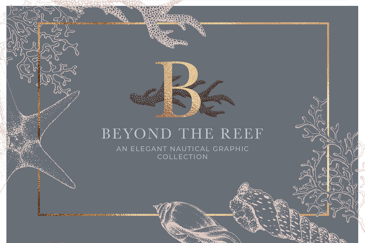 Coral Beach - Maritime Illustrations, a Texture Illustration by Laras Wonderland (Photo 11 of 11)