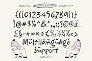 Meadow Notes – Quirky Handwritten, a Handwritten Font by Mahesans Co (Thumbnail 9 of 10)