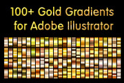 100+ Gold Gradients for Illustrator, a Gradient Add-On by Kseniya-Omega (Thumbnail 1 of 4)