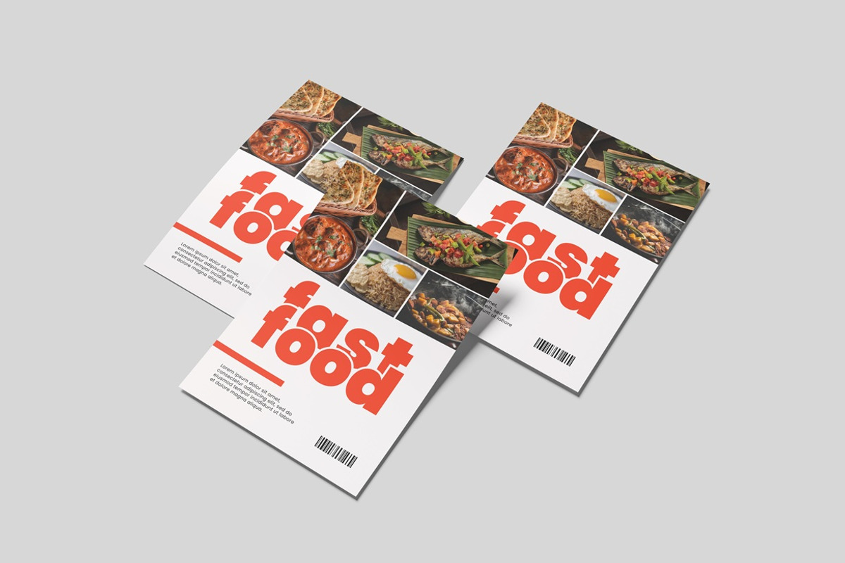 High Quality A4 Flyer Mockup, an Advertising Mockup by AndikaGraphic (Photo 5 of 8)