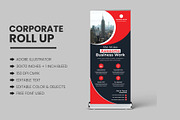 Corporate Roll Up Banner Template, a Flyer Template by nandinigraphics (Thumbnail 2 of 4)