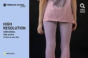Leggings and T-Shirt Mockup, a Mockup by Freeman Studio (Thumbnail 4 of 15)