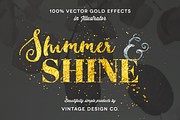 Shimmer & Shine: 100% Vector Gold, an Action Add-On by Ian Barnard (Thumbnail 1 of 4)