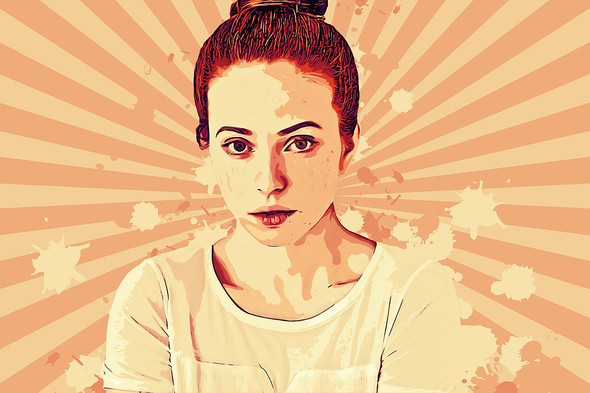 VectorArt Photoshop Action, an Action Add-On by UnicDesign