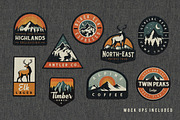 Adventure Badge Logos, a Branding & Logo Template by Nlsn Nkla (Thumbnail 3 of 5)