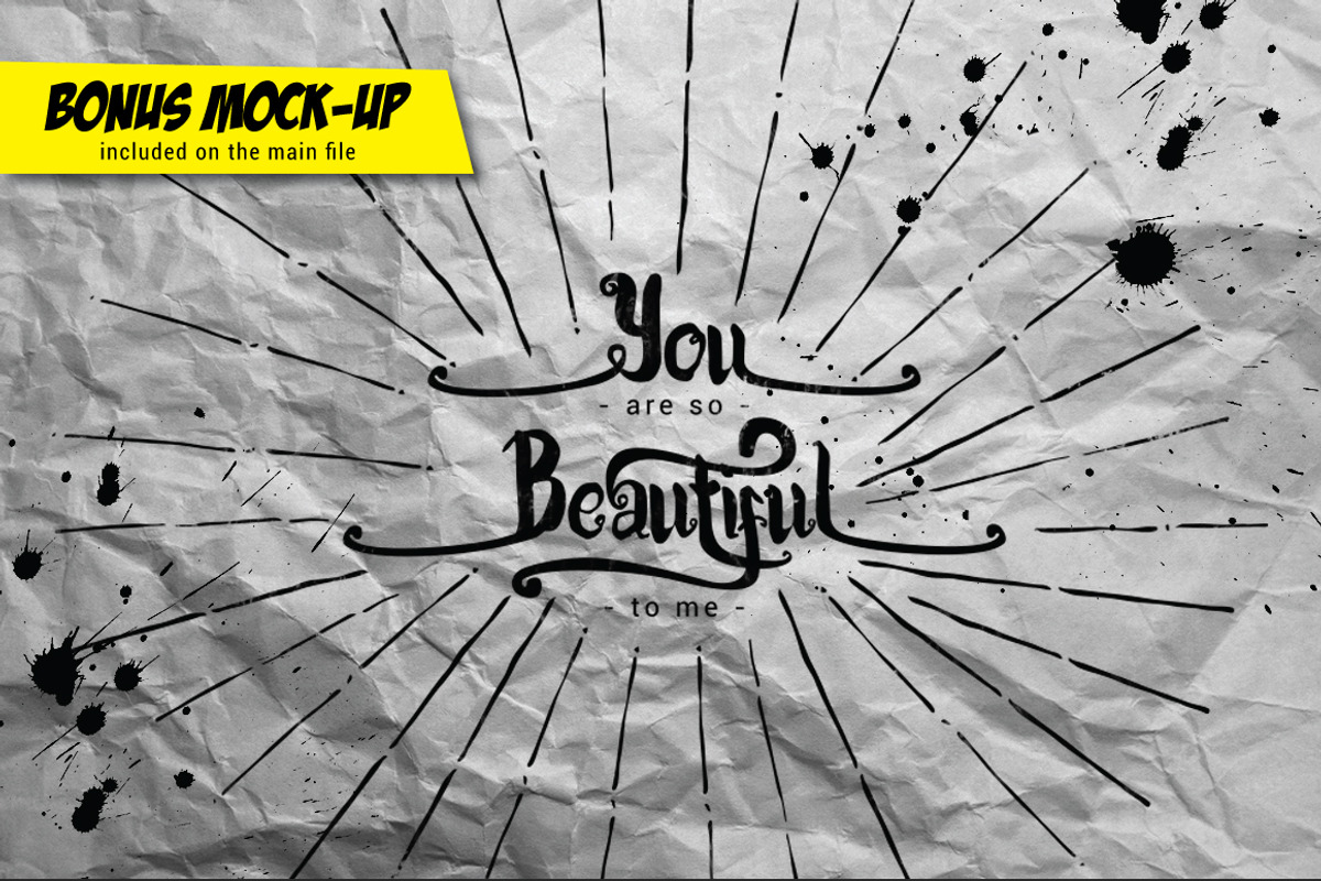 Kracktone Typeface, a Script Font by Thirtypath Studio (Photo 5 of 5)