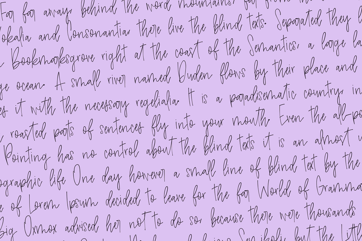 Amethyst | A Signature Font preview 2