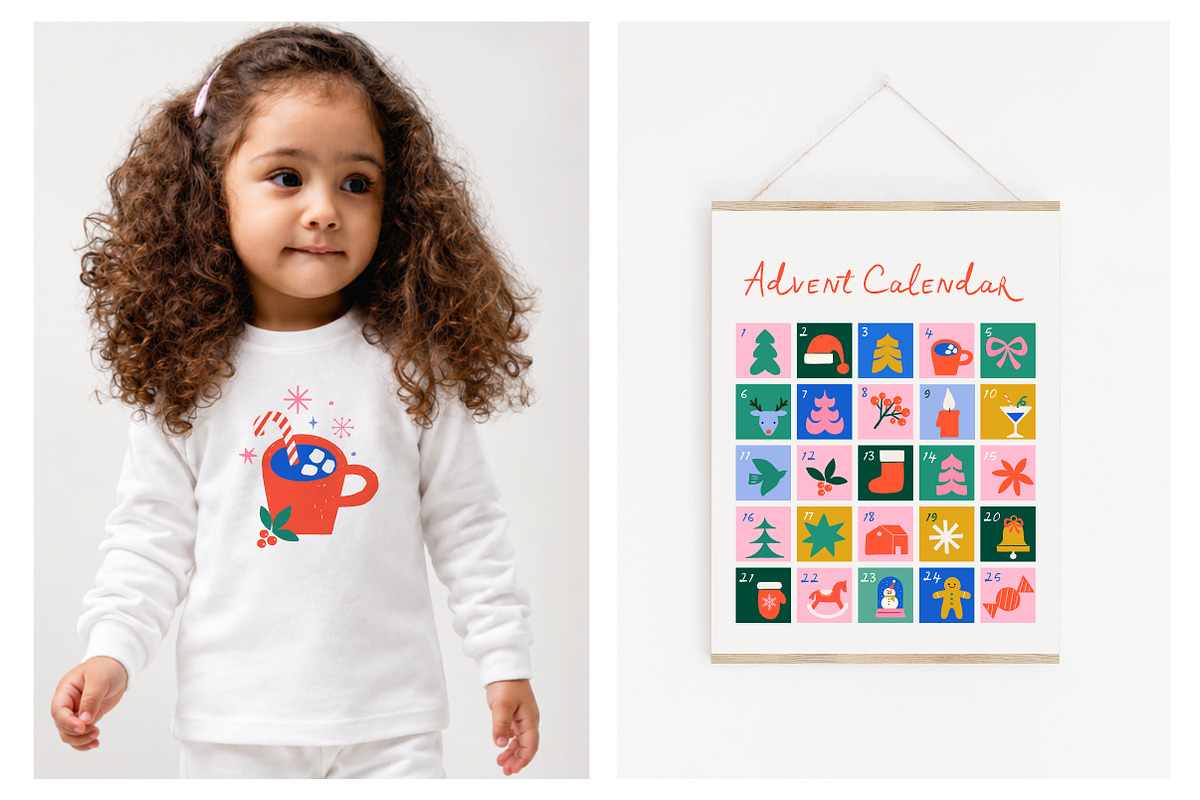 Season of Sparkle, Christmas Doodles, a Decorative Illustration by Marish (Photo 5 of 16)