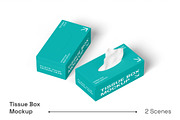 Tissue Box Mockup, a Household Mockup by renderstockmarket (Thumbnail 1 of 3)