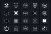 100 Retro Badges Vol. 2, a Branding & Logo Template by Amito Vectors (Thumbnail 6 of 6)