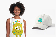 10 monsters 4 planets 3 patterns, an Animal Illustration by ChubbyBunny Art (Thumbnail 10 of 10)