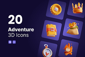 Adventure 3D Illustrations