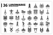 3,600 Icons x3 Styles, an Outline Icon by monkik (Thumbnail 191 of 299)