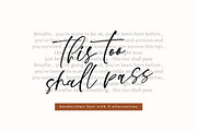 Sandal Paradise Signature, a Script Font by etigletters (Thumbnail 4 of 9)