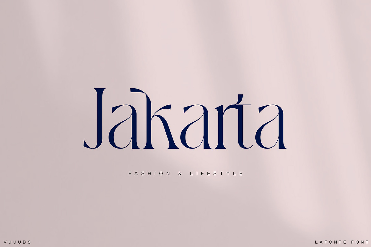 Lafonte Font, a Serif Font by vuuuds (Photo 10 of 13)