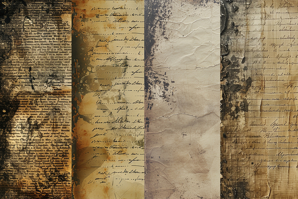 Distressed Grunge Digital Papers, a Background Graphic by BonaDesigns (Photo 5 of 5)