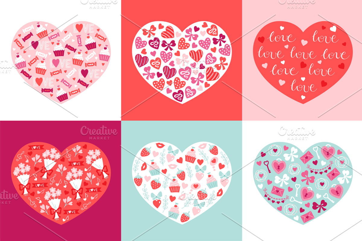 12 Valentine Hearts, an Object Graphic by miumiu (Photo 2 of 4)