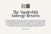 Evenings | Retro Vintage Serif Font, a Serif Font by HansCo Studio (Thumbnail 9 of 20)
