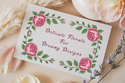 Watercolor Flowers in Soft Pastels, a Decorative Illustration by ForhadGFX (Thumbnail 5 of 11)