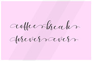 Maheria Scrip, a Script Font by mightype (Thumbnail 2 of 4)