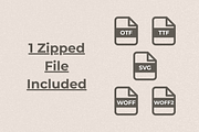 Modern Sans Serif font - Alpha Apex, a Sans Serif Font by ZoloDesignHub (Thumbnail 2 of 8)