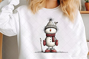 Cute Santa Claus Christmas Clipart, an Illustration by SinaCreation (Thumbnail 5 of 7)