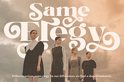 Peachy Retro - Modern Retro Serif, a Serif Font by Dharmas Foundry (Thumbnail 4 of 14)