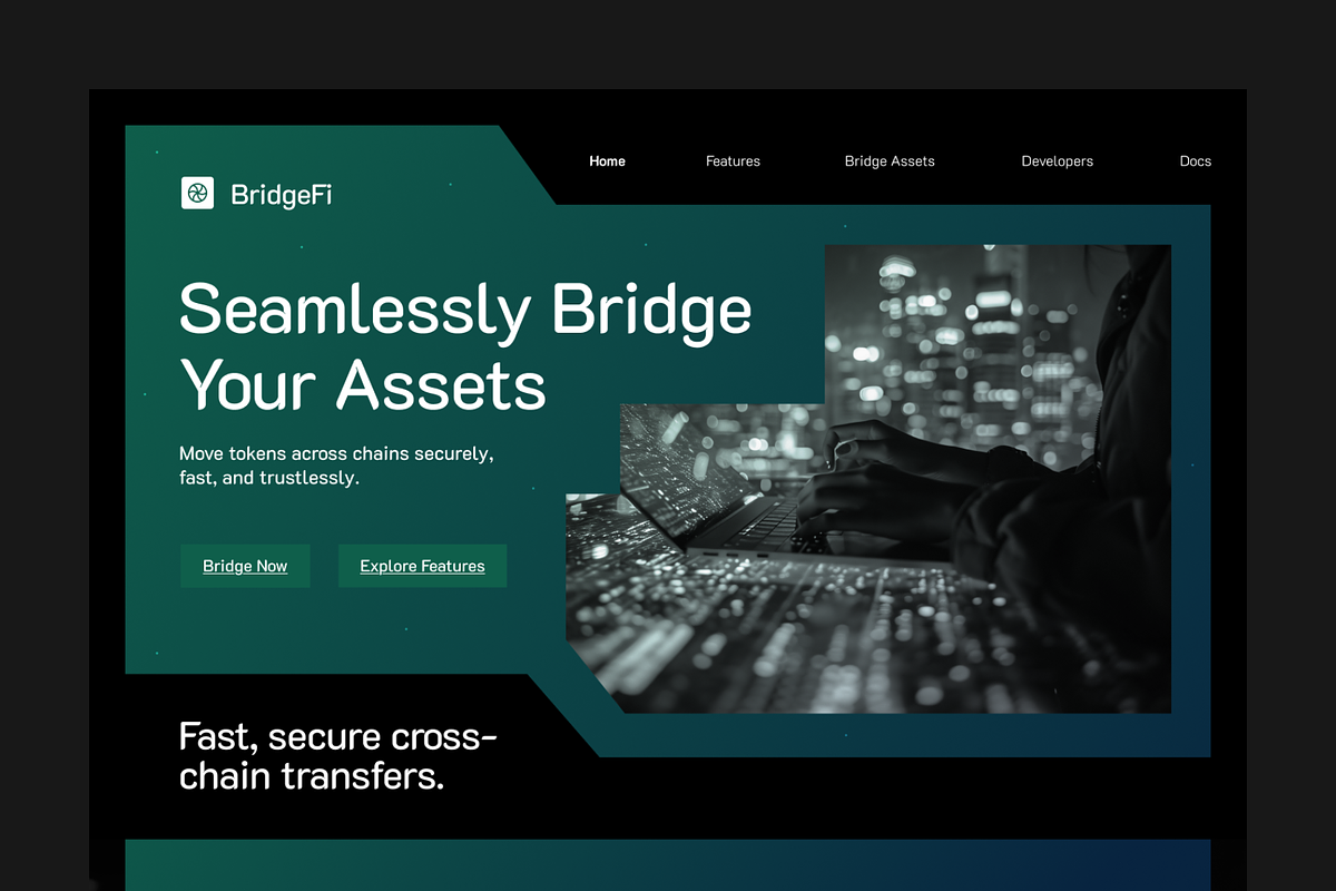Figma Web3 Landing Page, a Landing Page Template by Musara (Photo 3 of 6)