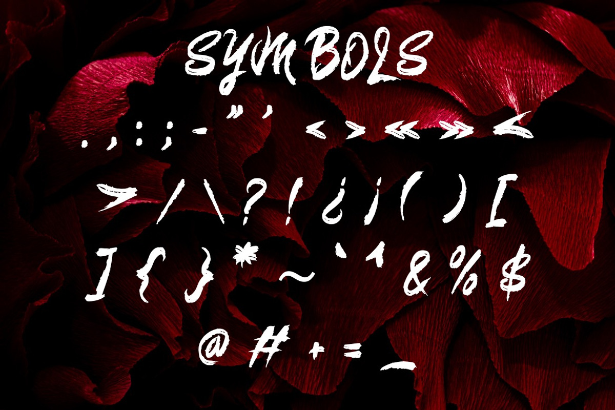 Saftoesa - Brush Font, a Handwritten Font by Dhabee (Photo 7 of 14)