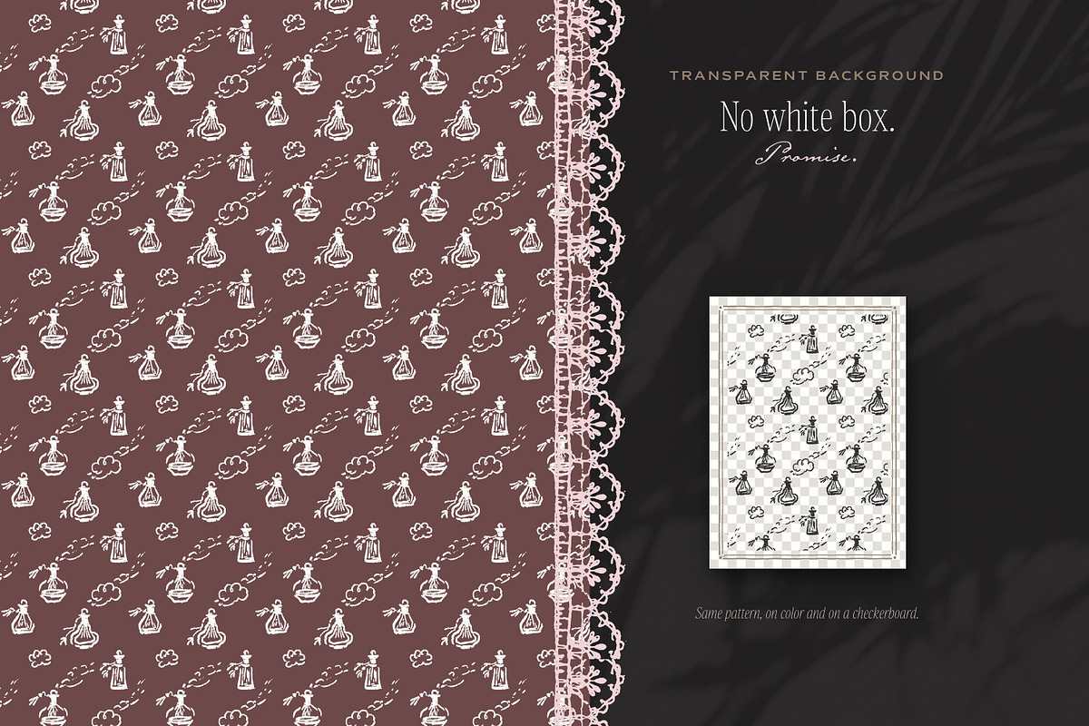 Vanity & Boudoir Seamless Patterns, a Pattern Graphic by The October Creative (Photo 6 of 12)