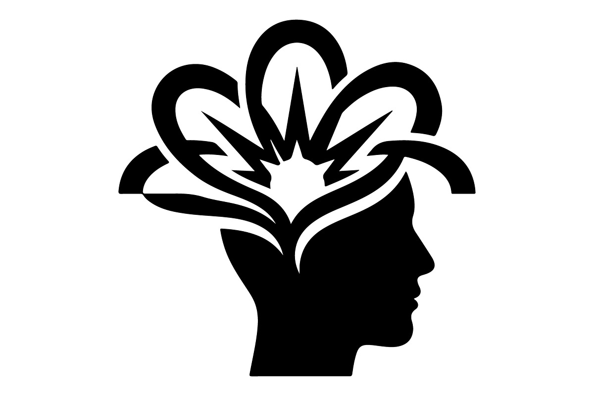 Creative Mind Floral Head, an Object Graphic by Gfx_Store (Photo 12 of 15)