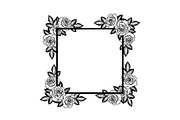 Floral Decorative Frame Vector Bundl, an Illustration by musafir_fashion (Thumbnail 19 of 51)