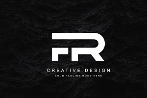 Creative Letter FR Logo Design, a Branding & Logo Template by SaaDesigns