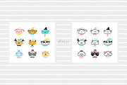 Cute Animal Illustrations & Patterns, a Pattern Graphic by AllNikArt (Thumbnail 9 of 15)