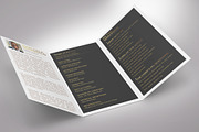 Gold Luxury Trifold Funeral Program, a Brochure Template by Godserv Designs (Thumbnail 4 of 11)