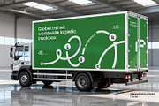 Box Truck Branding Mockup, an Advertising Mockup by RamStudio2 (Thumbnail 13 of 15)