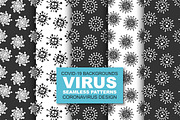 Drawing seamless virus patterns, a Pattern Graphic by ExpressShop (Thumbnail 1 of 6)