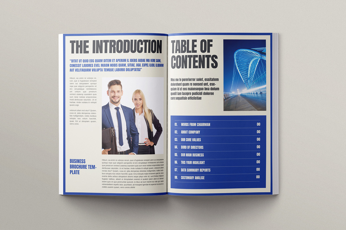 The Annual Report Template | Canva preview 3