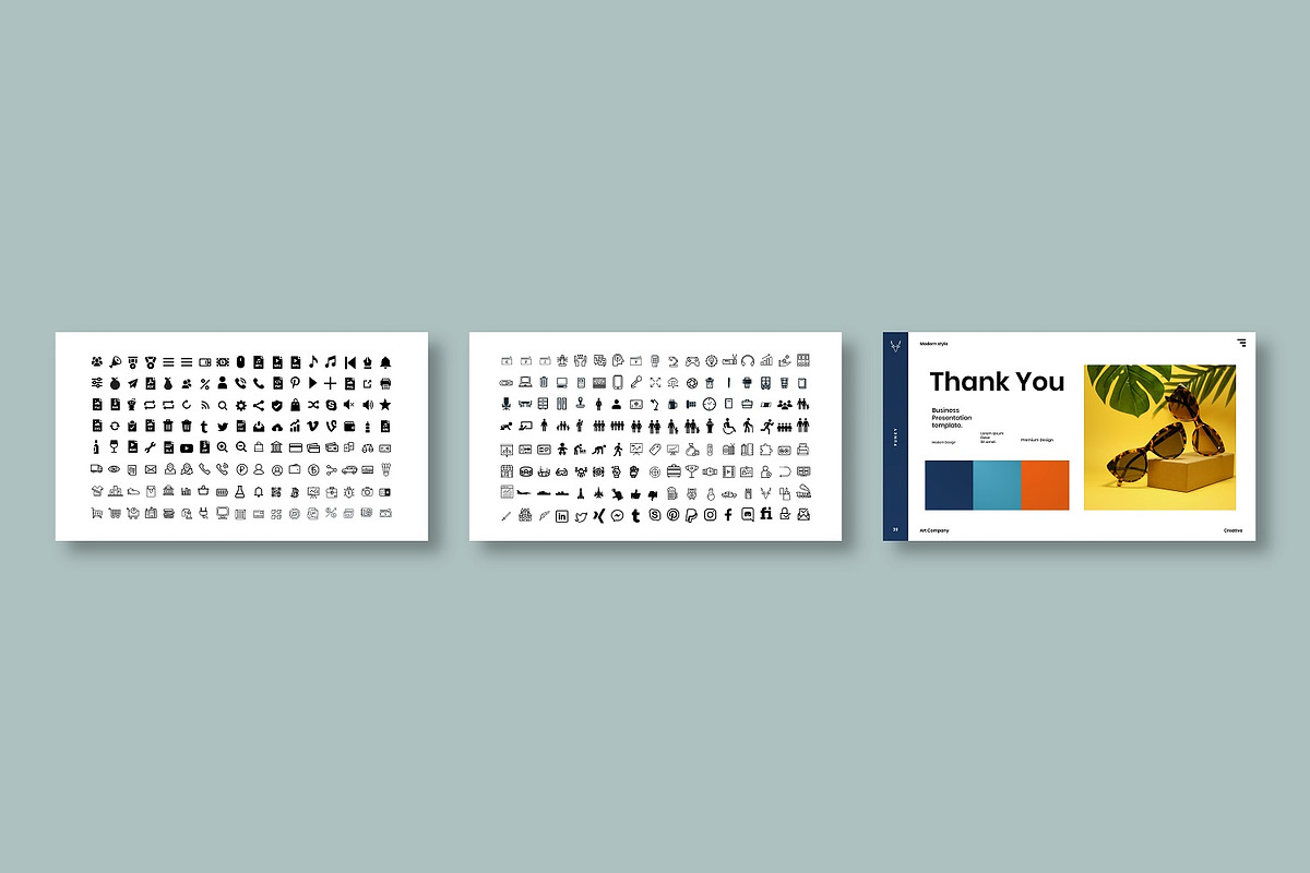Punky - Business Google Slide Templa, a Presentation Template by Dens Creative Studio (Photo 6 of 6)