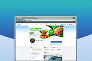 Food Facebook Cover Bundle, a Marketing Template by Photoshop Action (Thumbnail 4 of 13)