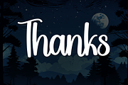 Night | Script Font, a Handwritten Font by Scratchones (Thumbnail 9 of 9)
