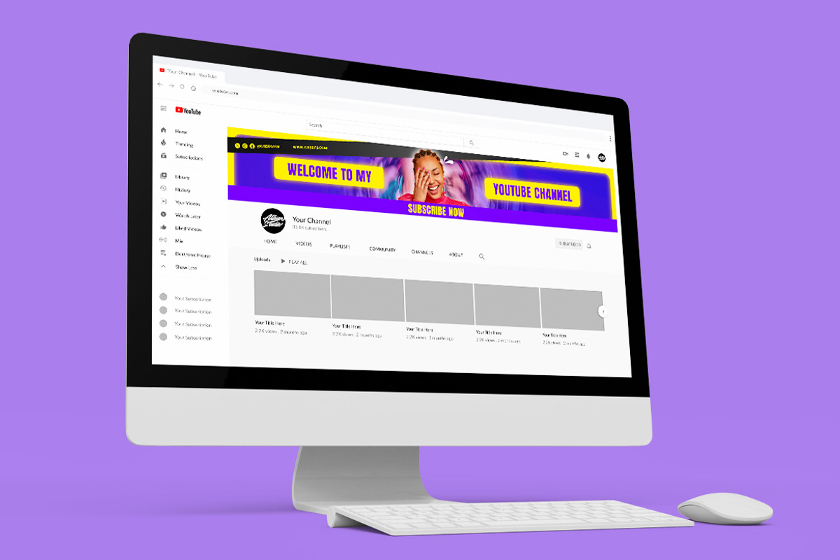 Movie Reaction Youtube & Canva, a Social Media Template by Attype (Photo 3 of 5)