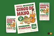Cinco De Mayo Event Flyer, a Flyer Template by MMPixelCraft (Thumbnail 1 of 4)