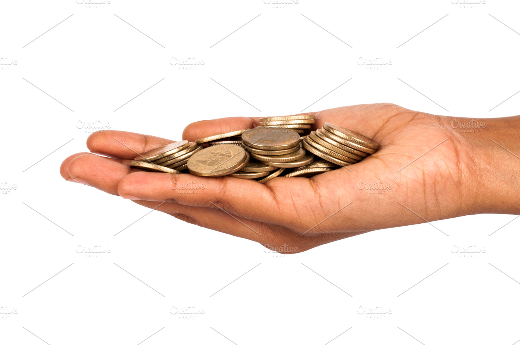 Holding Coins