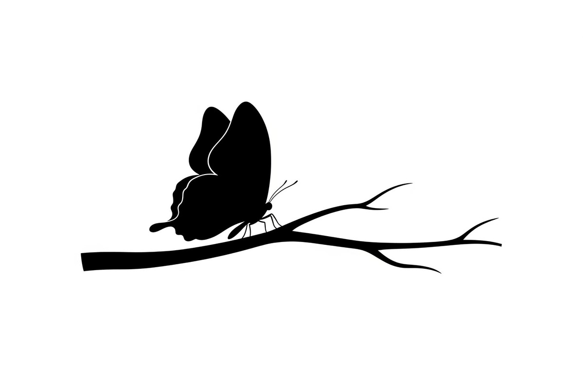 Butterfly Branch SVG Bundle, an Illustration by Creativeshirt (Photo 27 of 31)